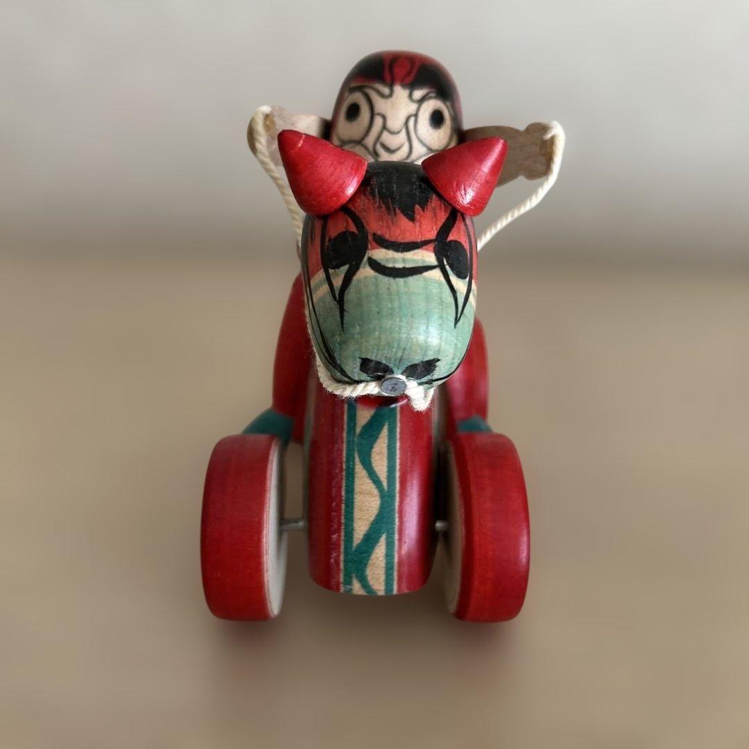 阿部進矢工人 こけし 木地玩具