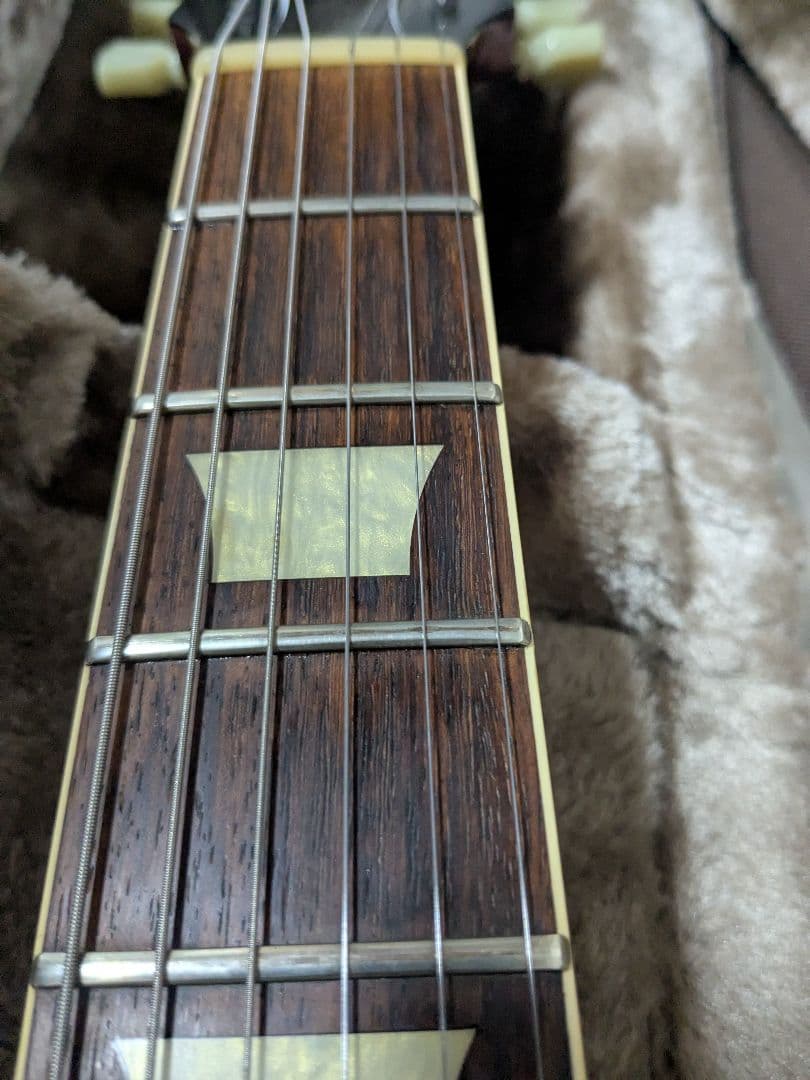 crews OSL FM L crews製セミハードケース付き レスポールタイプ