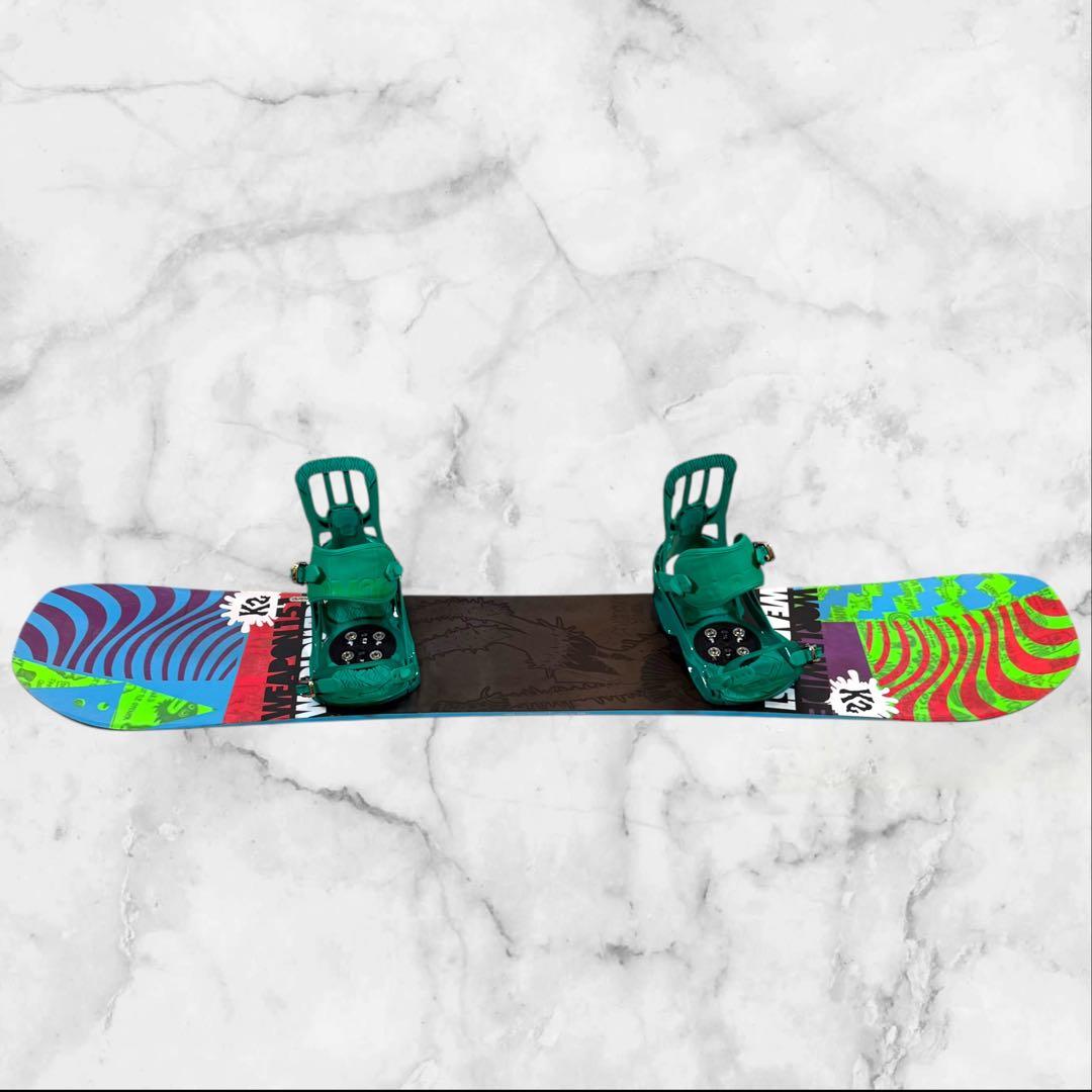 【2点セット】K2 WWW 151スノーボード SALOMON リズム