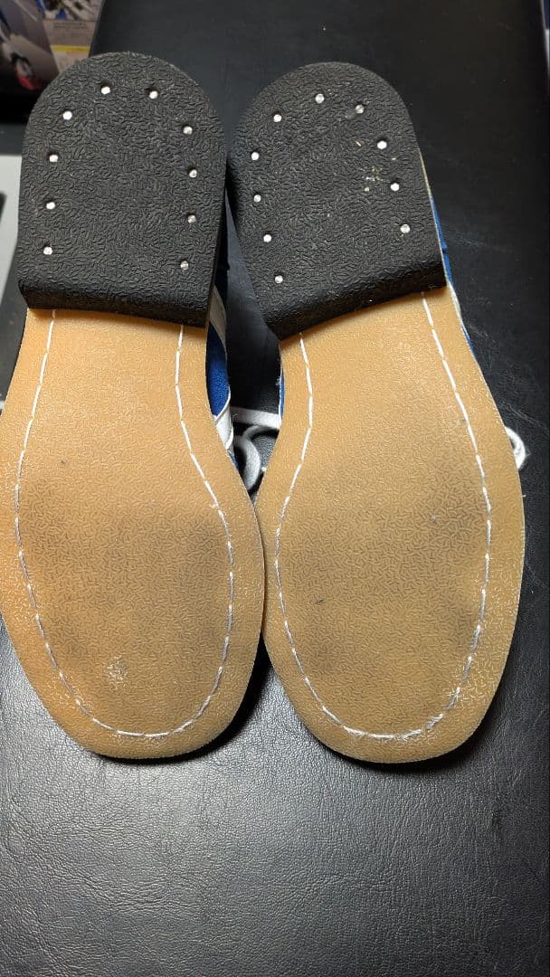 アシックス ウエイトリフティングシューズ 青/白25cm