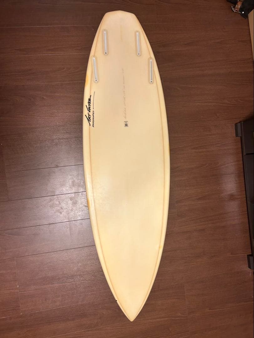 5'9\" ブレイクアウェイサーフボードEPSデュアルストリンガー 24.17L