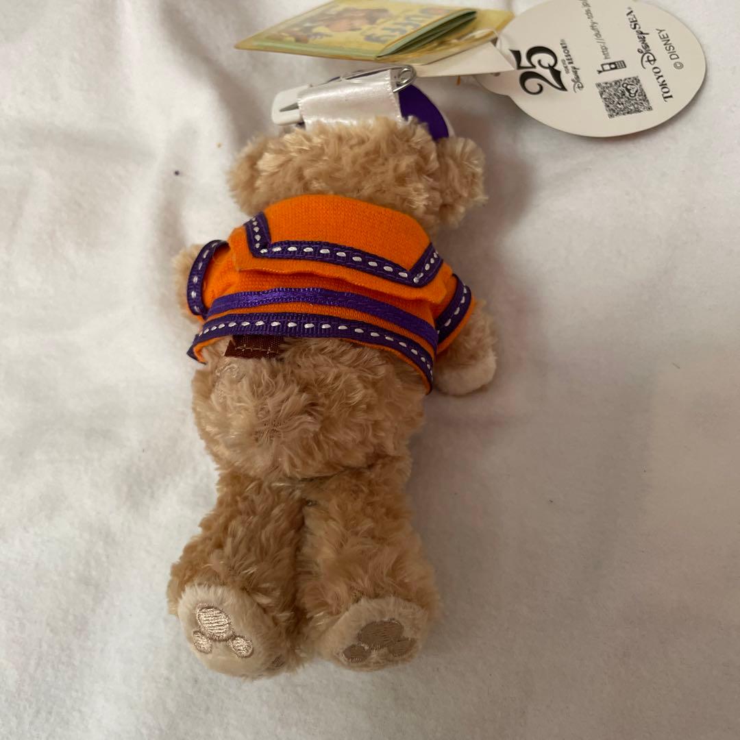 美品 ダッフィー ハロウィン Duffy 25周年 ぬいば ぬいぐるみバッジ