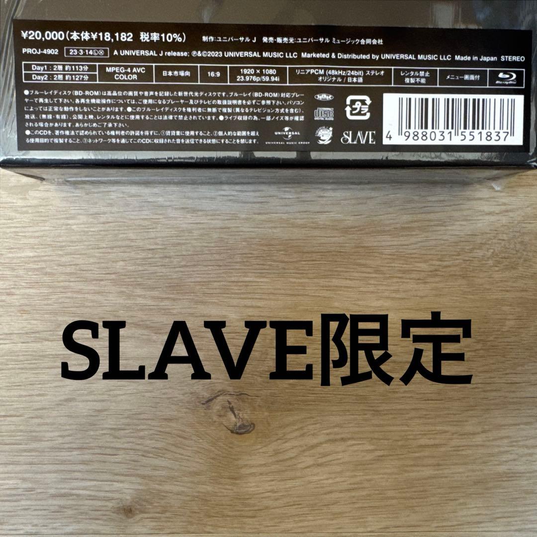 LUNA SEA 復活祭 SLAVE限定盤 ポスター付き