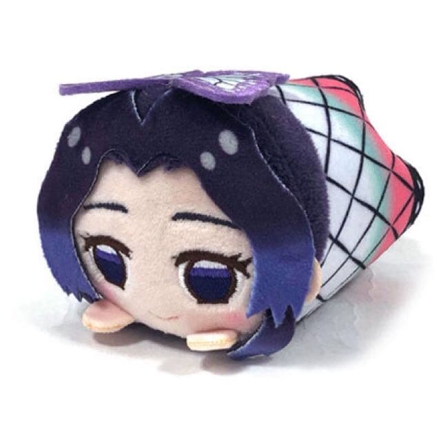 新品★鬼滅の刃【胡蝶しのぶ】もちころりん★ぬいぐるみマスコット★4点セット
