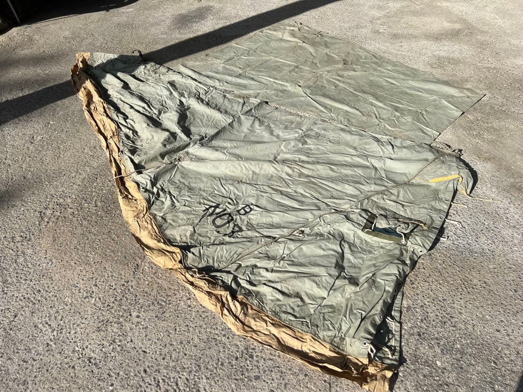 テント　シェルター　アンティーク　昭和レトロ　古道具　コレクション