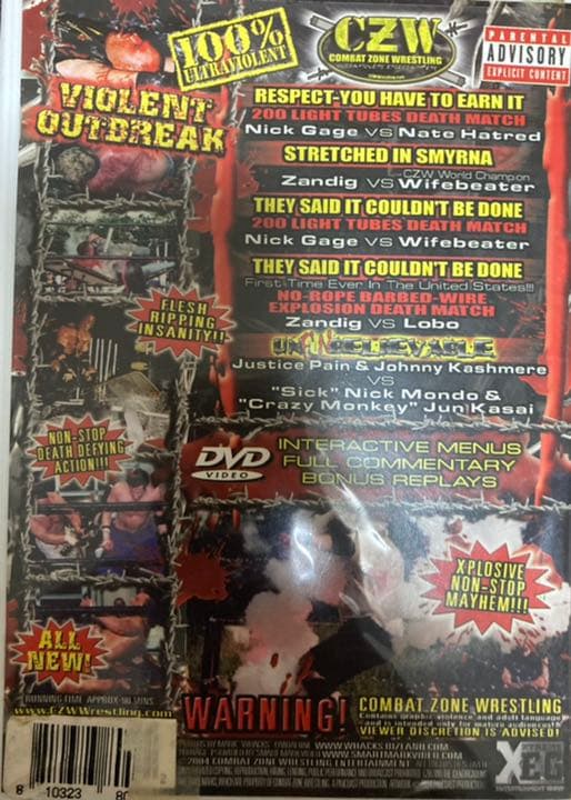 CZW VIOLENT OUTBREAK 葛西純