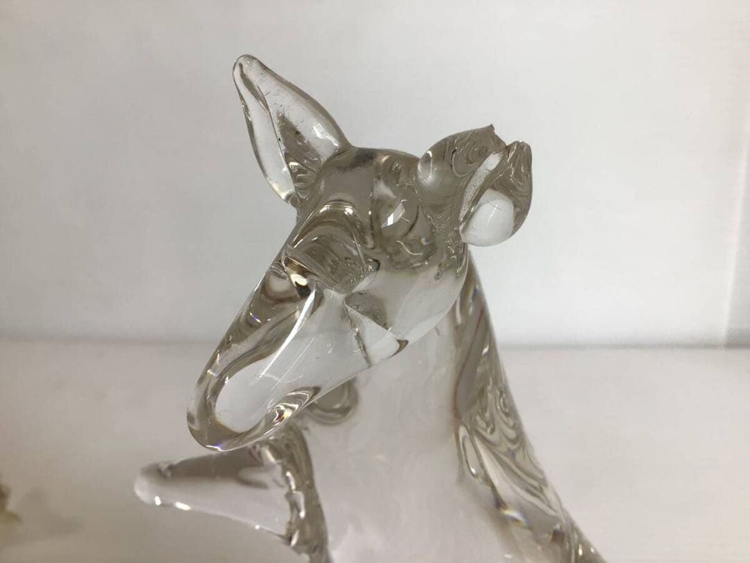 Y945 MultiGlass 5点 ガラス 置物 動物/天使 現状品