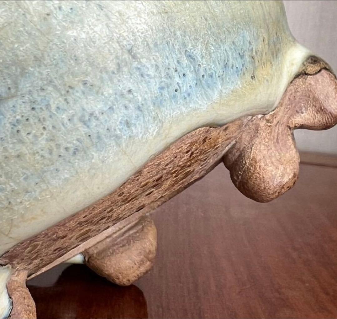 元時代　月白釉　鈞窯　香炉　中国　古美術　貴重