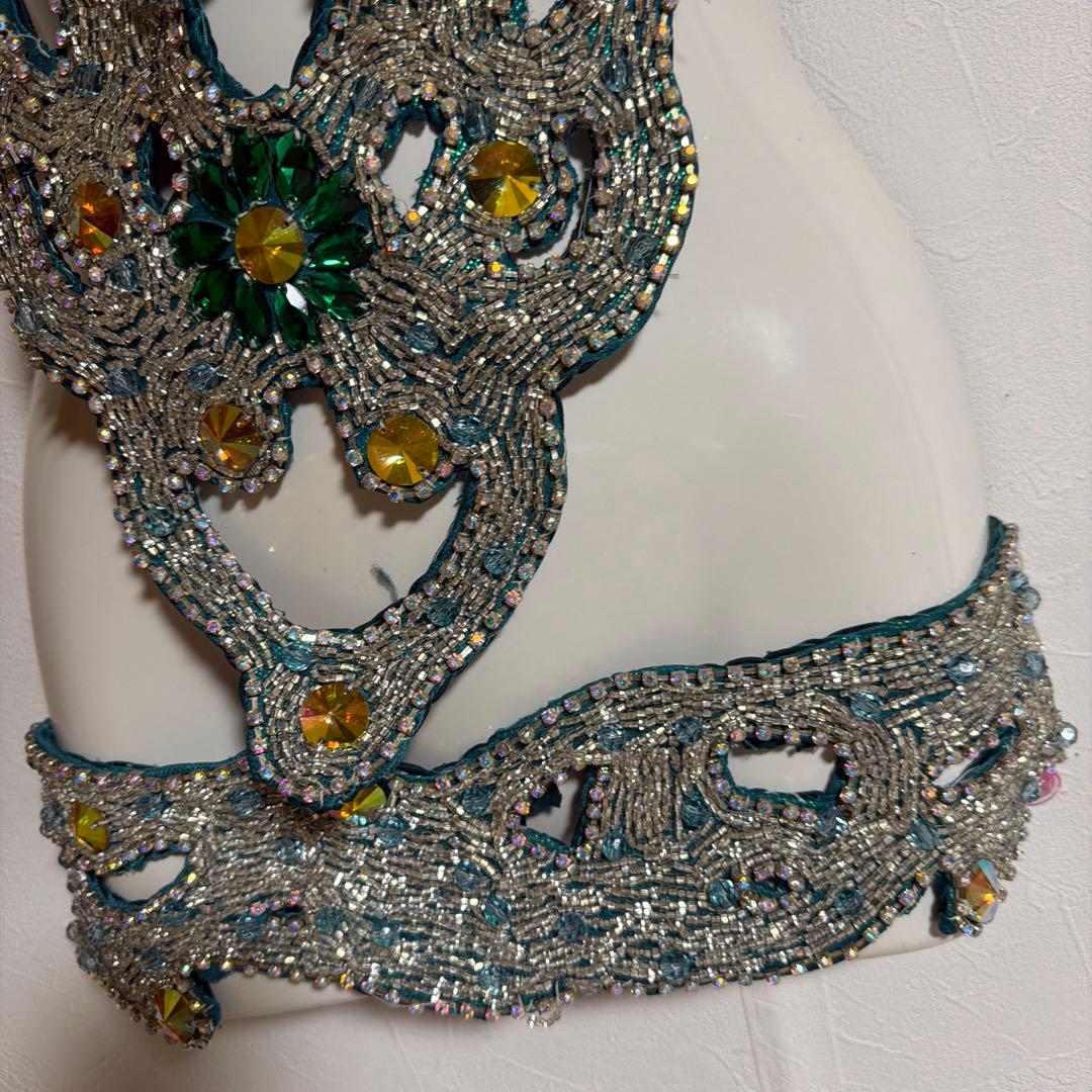 ベリーダンス セットアップ ビーズ装飾