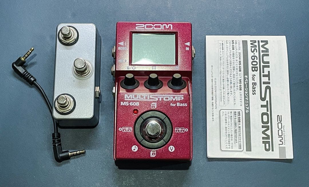 ZOOM MS-60B マルチエフェクター 改造あり