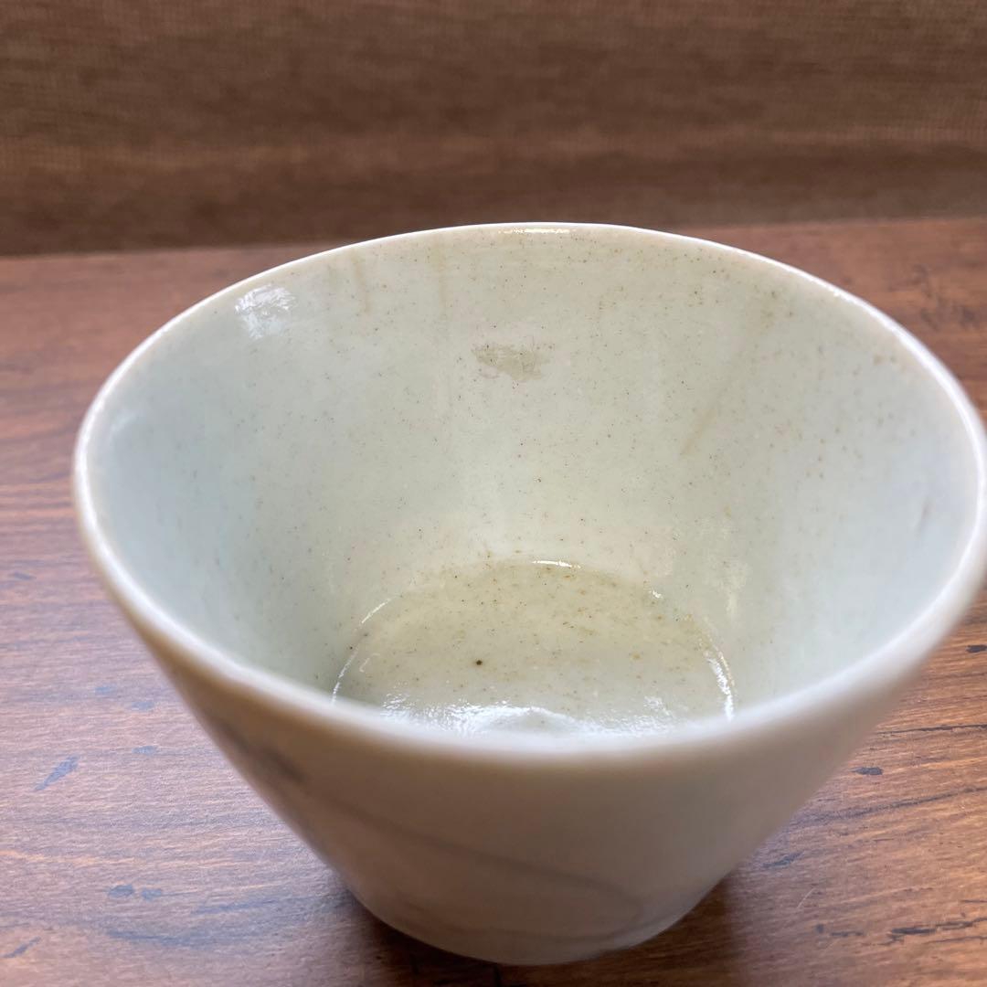 古伊万里初期手 高台付そば猪口