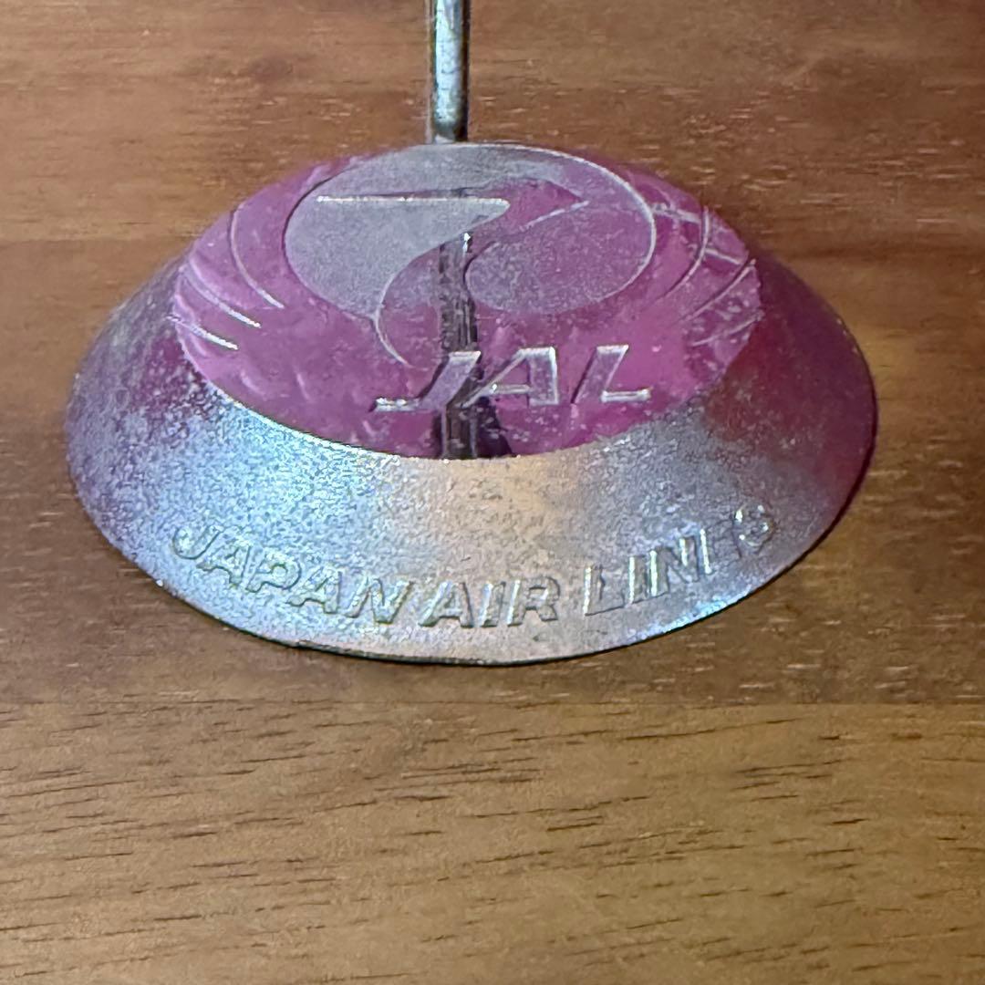 JA8101 JAL 日本航空　飛行機模型　メタル台座付　プルバックおまけ付き