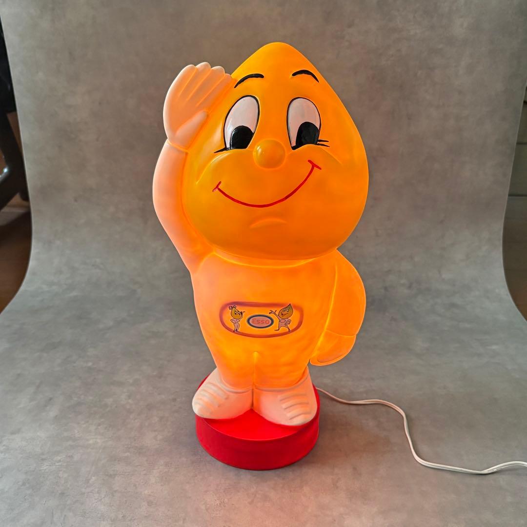 当時物！ESSO エッソボーイランプ ビンテージ レトロ オブジェ フィギュア