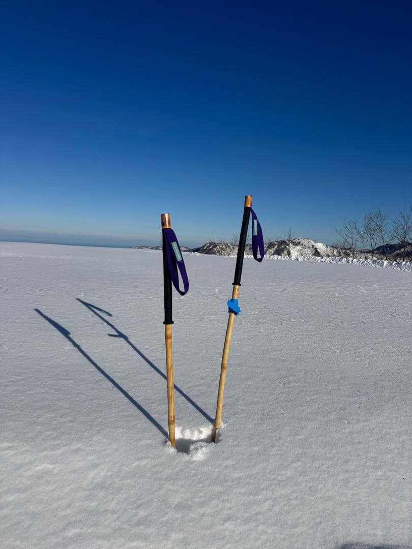 長さストラップ選択　KanazawaPOLES 30cmグリップ　ブルー