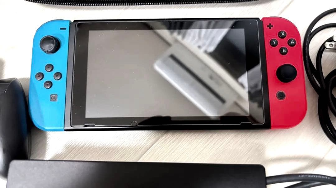 Nintendo Switch 青/赤 本体 128GB microSD付き