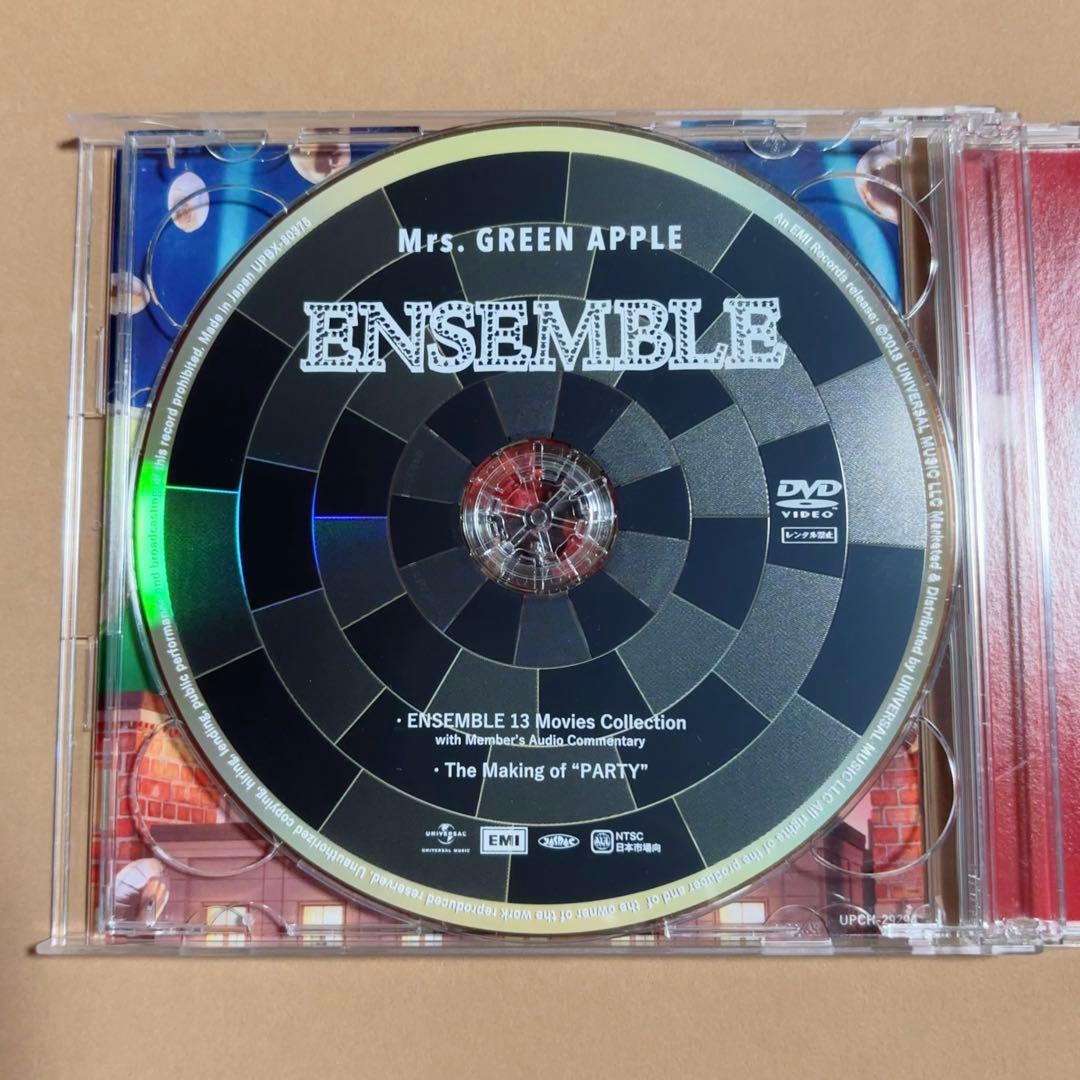 Mr.s Green Apple ENSEMBLE 初回限定盤 ステッカー付き