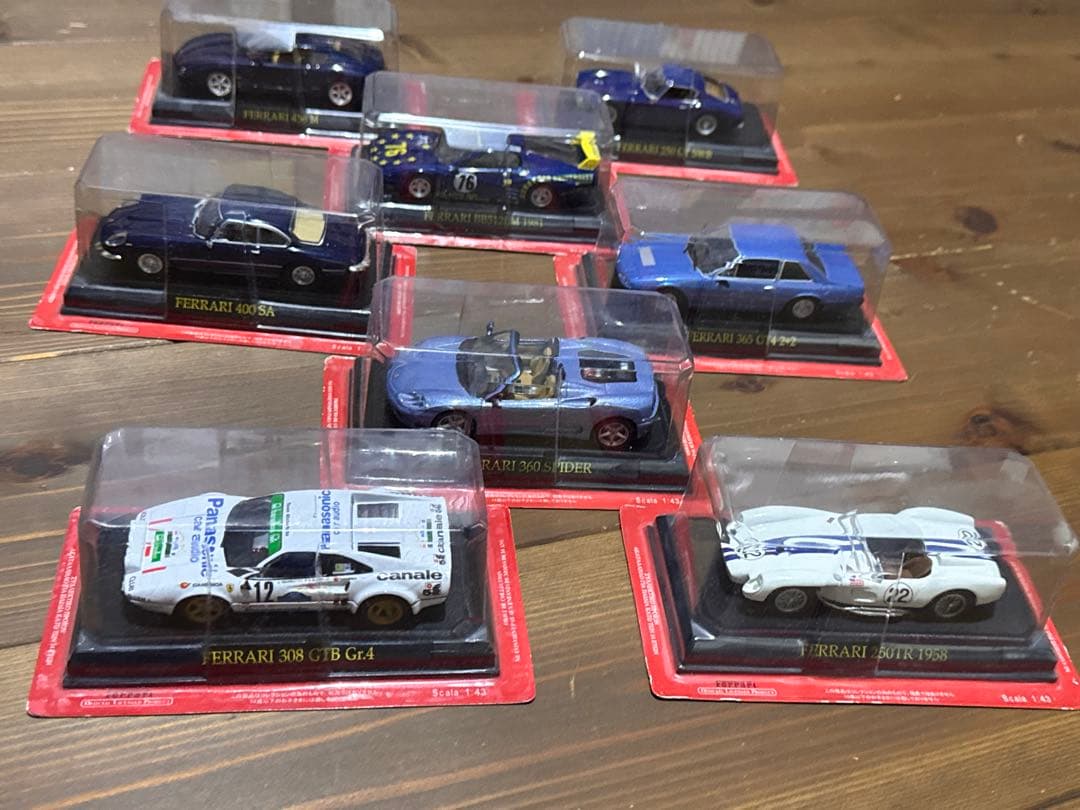 11日祝日　10万円引　フェラーリ ミニカーコレクション 8台セット
