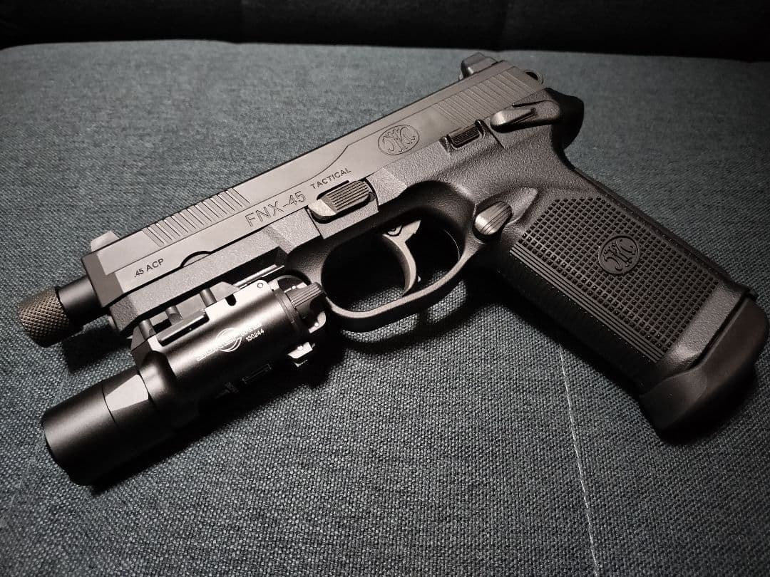 [RMR搭載可] FNX-45 Tactical Black ガスブローバック