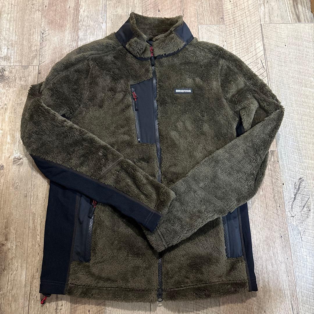 BRIEFING ストレッチ ポーラテック フリースジャケット
