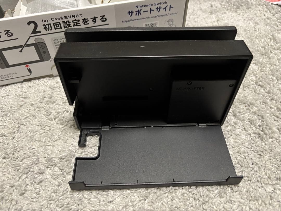 Nintendo switch 2017年製 未対策機 完品 おまけ付き