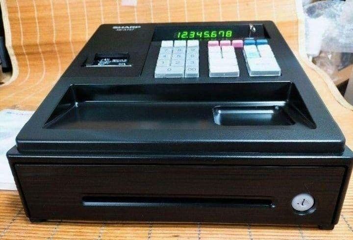 美品シャープレジスター　XE-A147PC連携売上管理フル設定無料　431115