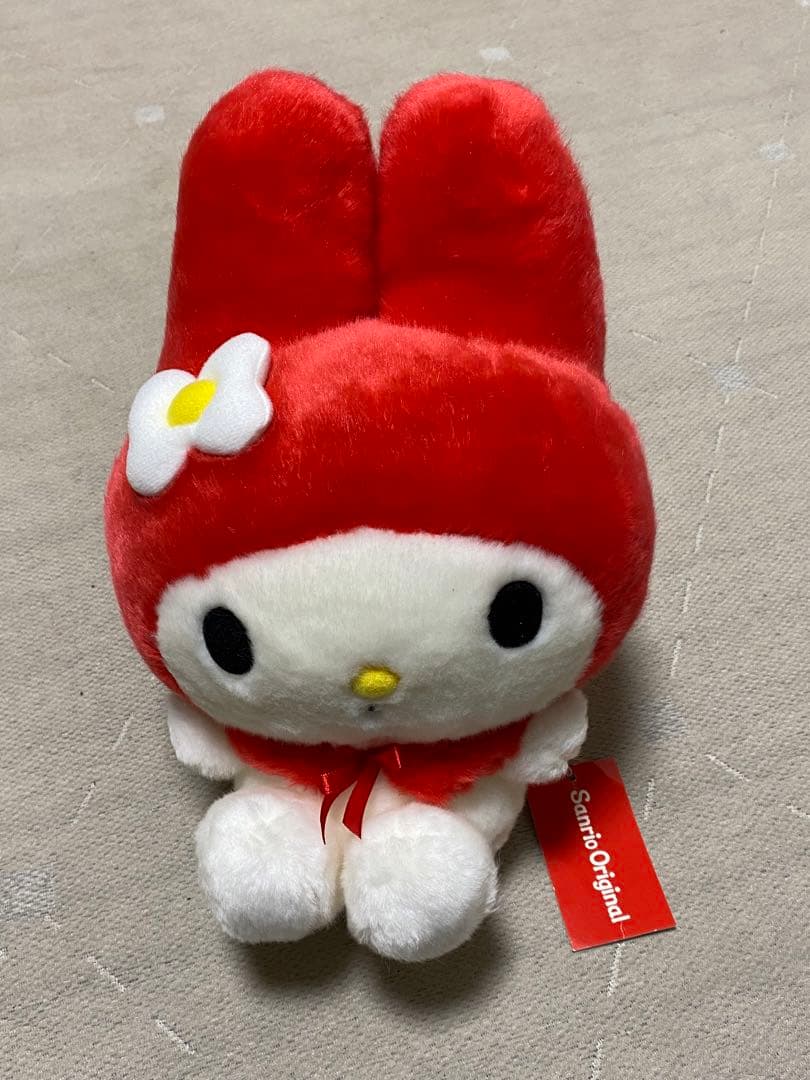 マイメロディ　ぬいぐるみ　2007年　S 赤　ずきん　赤ずきん　レトロ