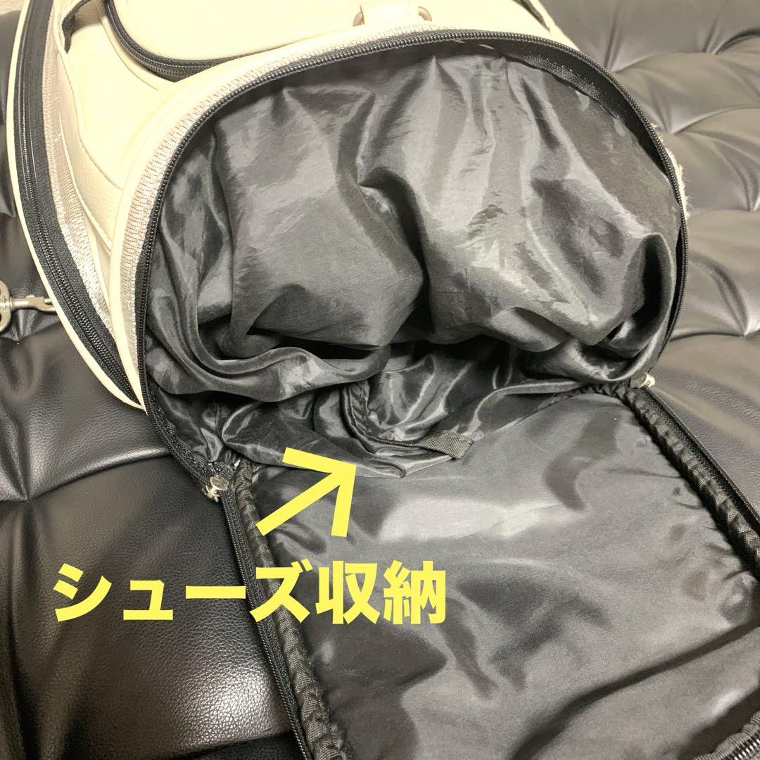 callaway 2way レザーボストンバッグ シューズ収納