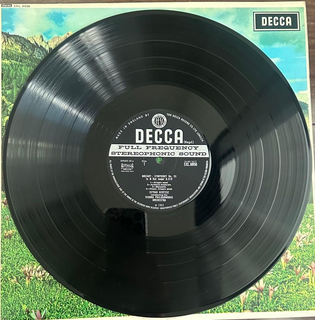 Mozart Symphonies 33 & 39 レコード