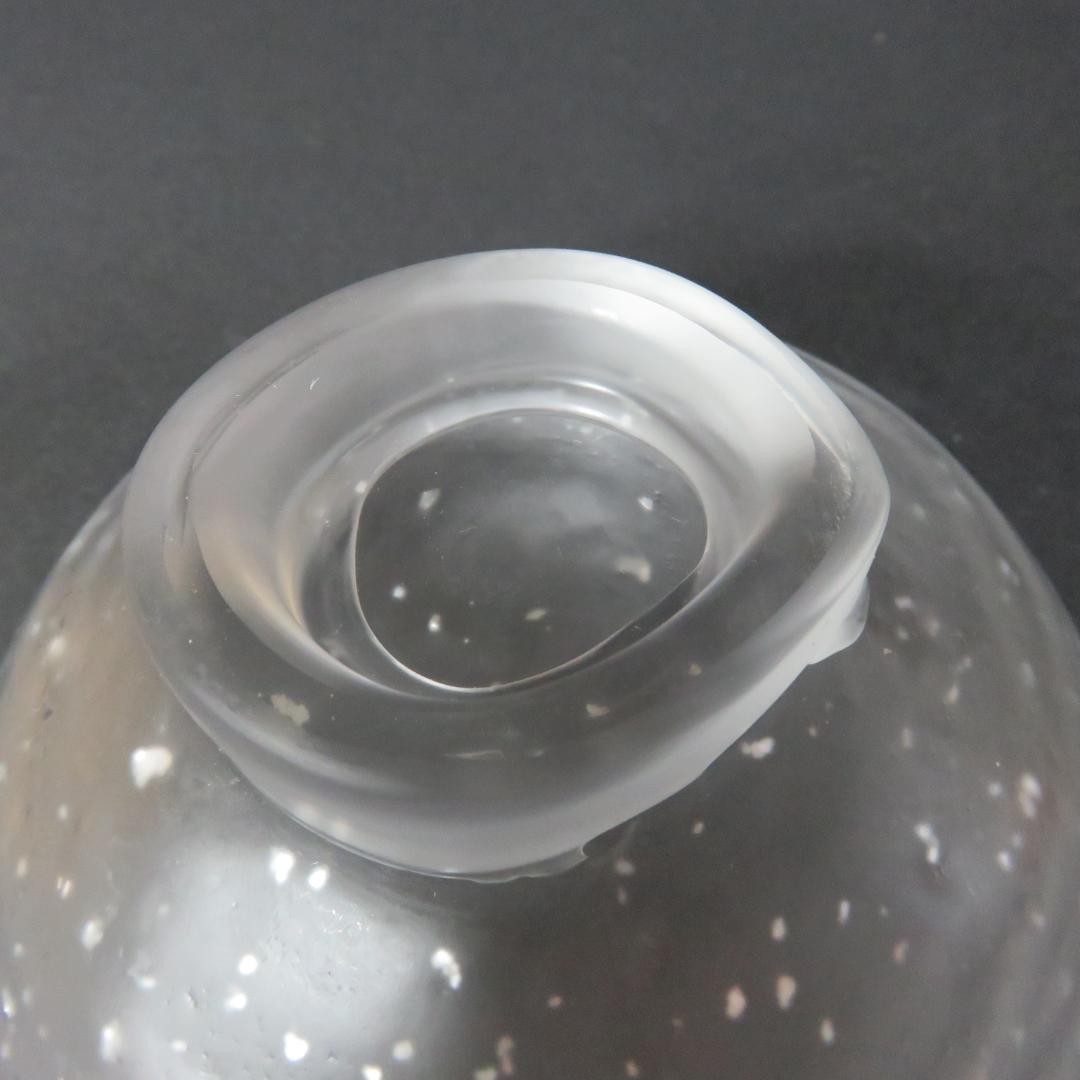 茶碗 ガラス 夏 抹茶碗 茶器 茶道具 木箱 共箱 涼しげ 茶会