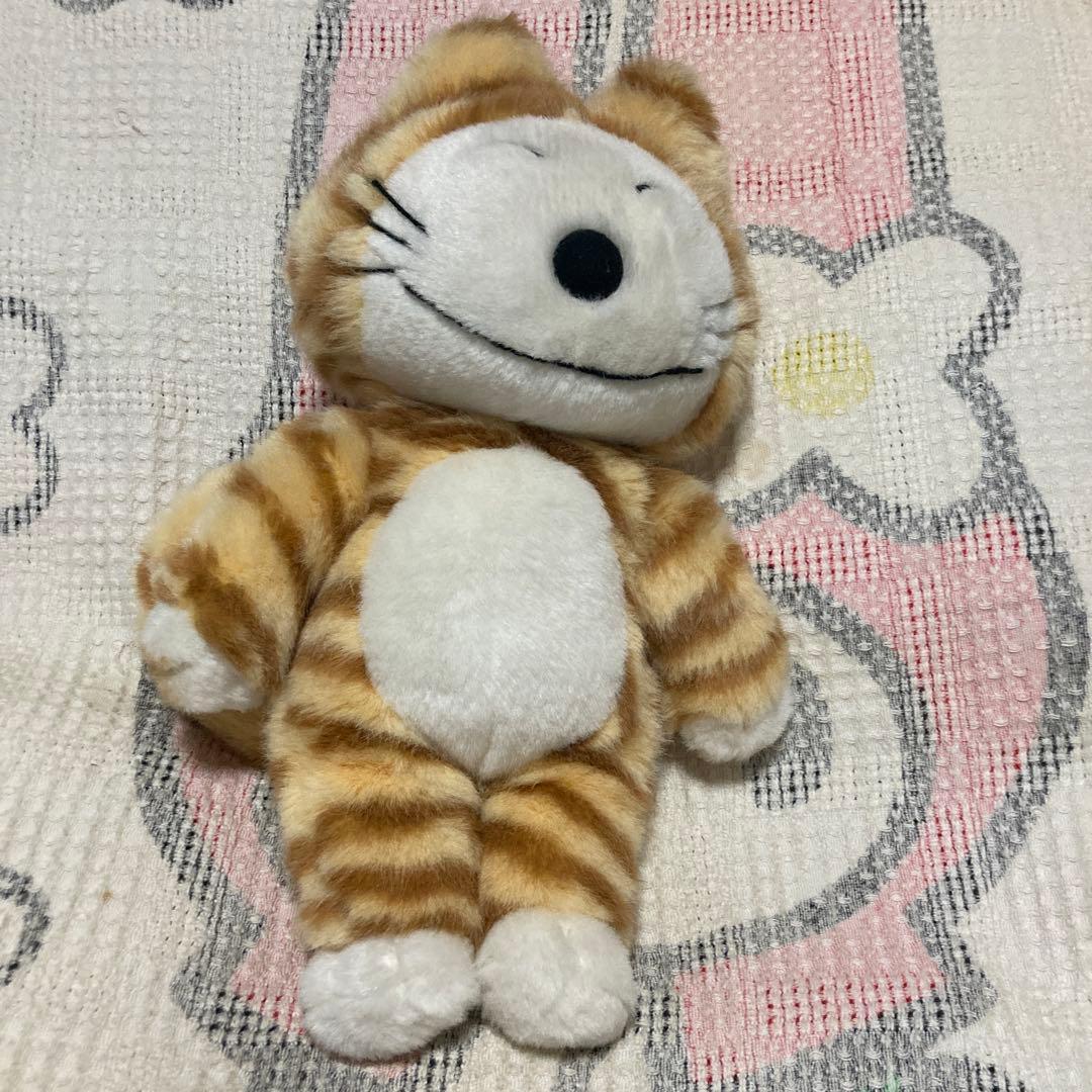 11ぴきのねこ　とらねこ大将　ぬいぐるみ　中古品　毛足の長いタイプ