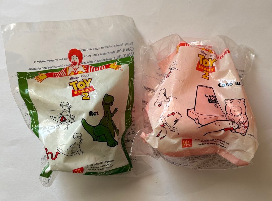 マクドナルド ハッピーセット トイストーリー2 8種 未開封