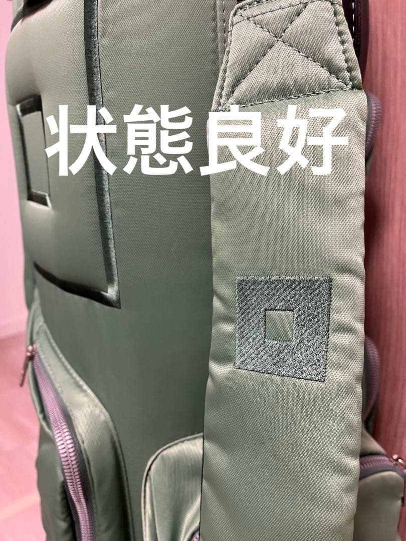 【送料込】ONOFF キャディバッグ グリーン　お洒落