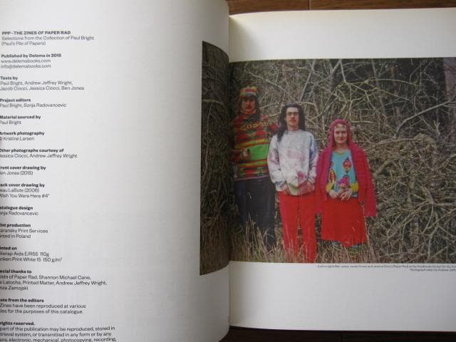 THE ZINES OF PAPER RAD　Paul Bright