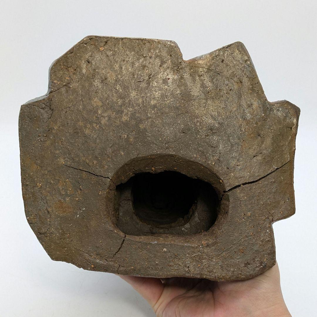 岡本碧山 備前焼 桃太郎像 陶像 細工物 置物 縁起物 陶器人形 インテリア