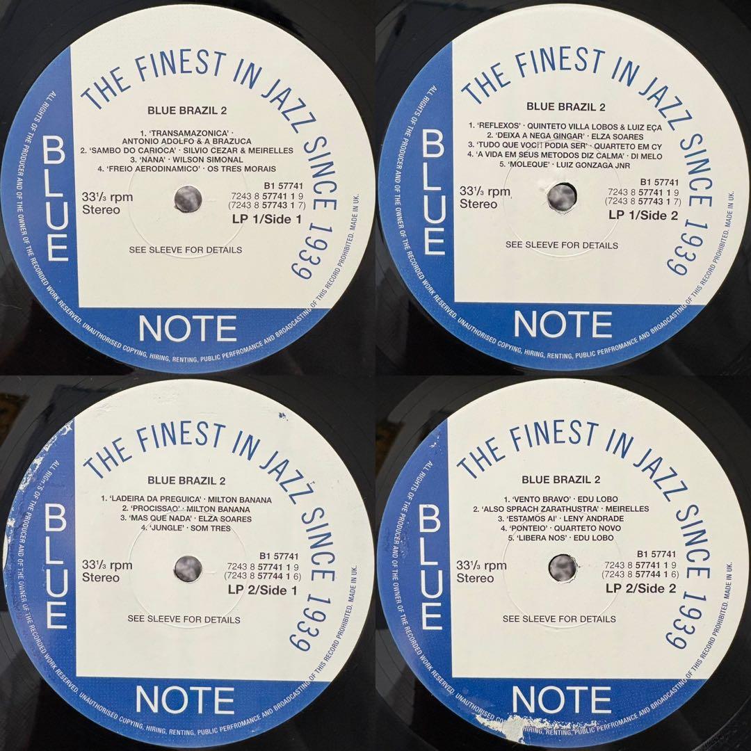 ★BLUE BRAZIL【BLUE NOTE】レコード★LP 4枚セット★レア