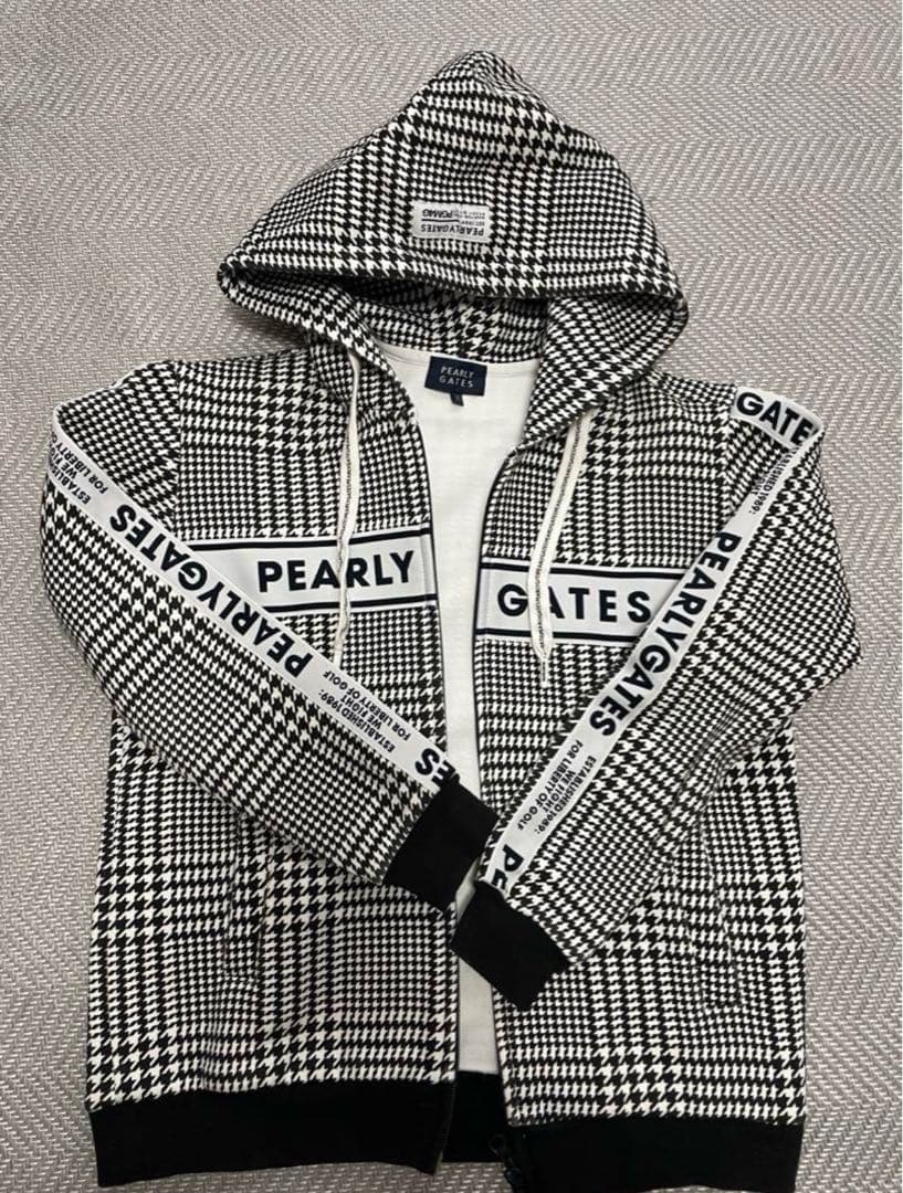 PEARLY GATES チェック柄 フーディ スカートセット サイズ0