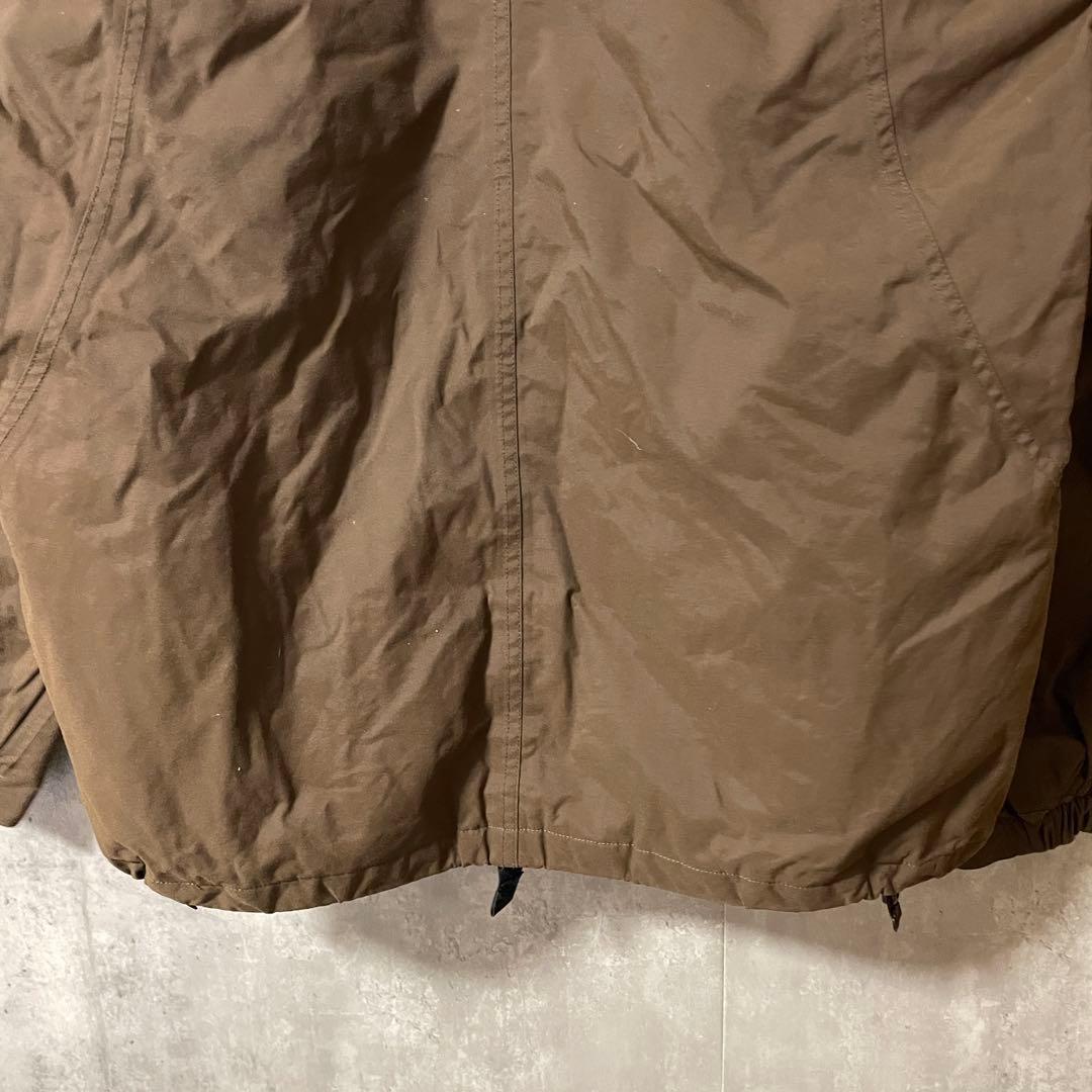 Burtonバートンスキーウェアスノーボードジャケットパーカーフード茶色ブラウン