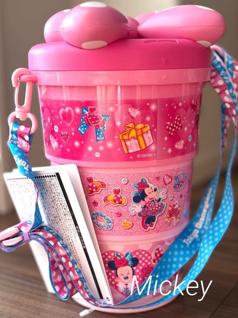 ミニーのファンダーランド　パルパルーザ　ポップコーンバケット　ミニパル