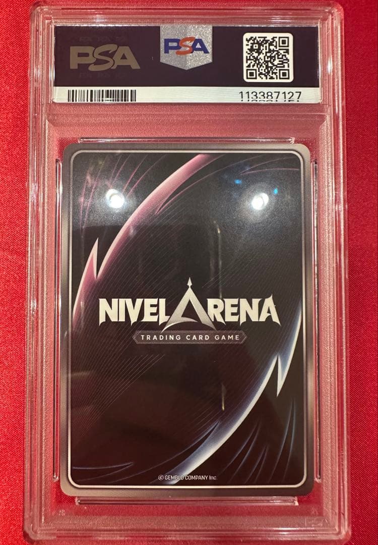 【PSA10】nivel arena nikke ソーダ　SPR サイン