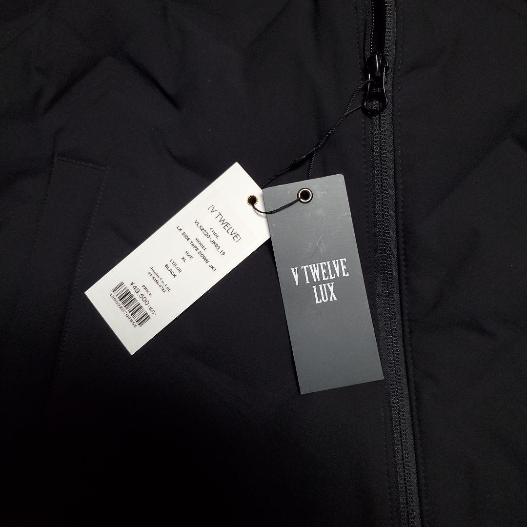 V12 ダウンジャケット　ダブルジップ