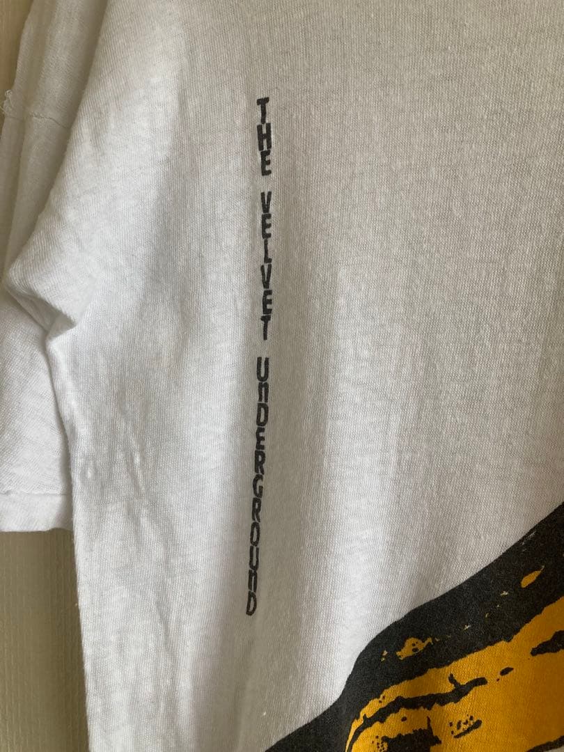 80sヴィンテージアンディウォーホール　ヴェルベットアンダーグラウンドT