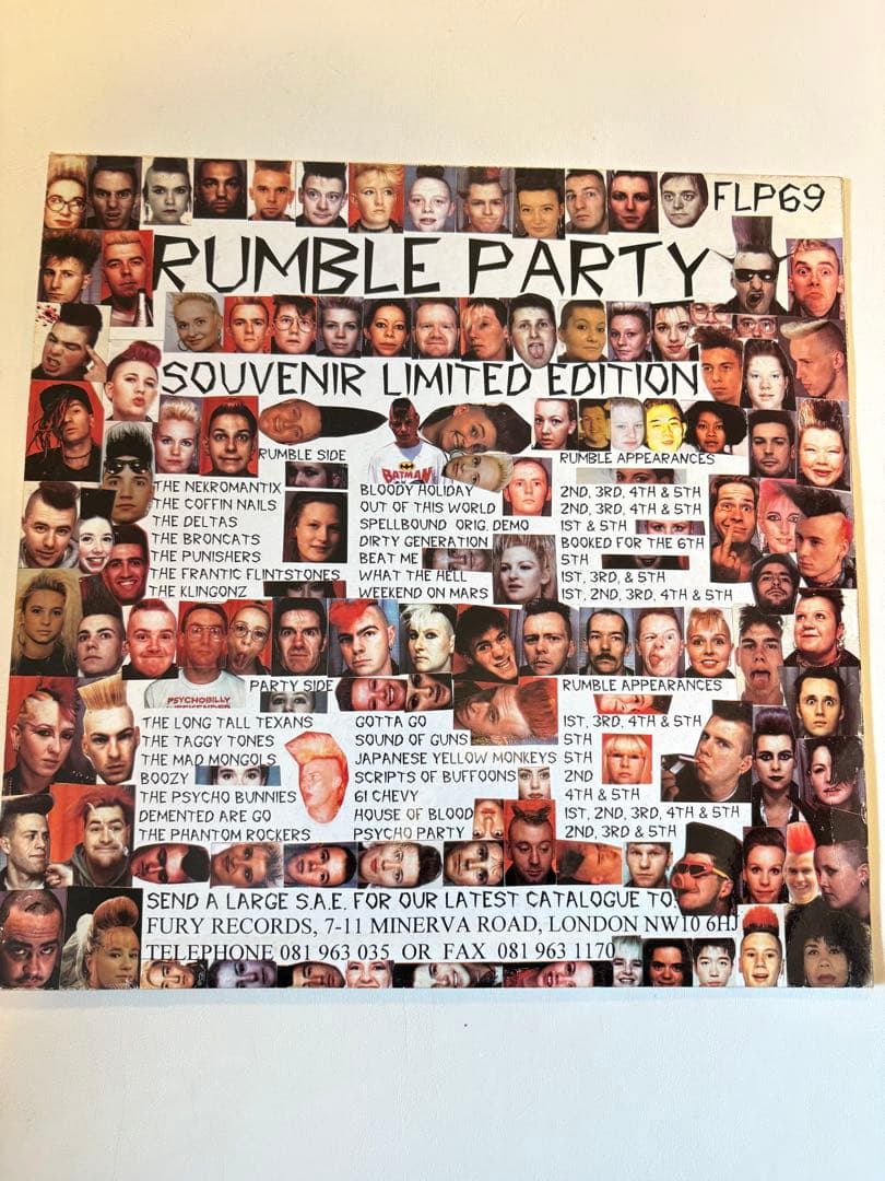 洋楽 LP RUMBLE PARTY