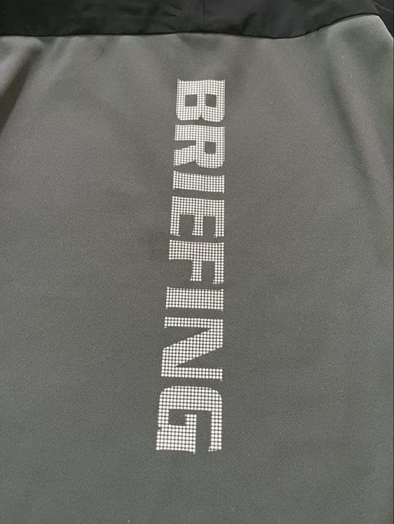 BRIEFING フード付きジャケット グレー
