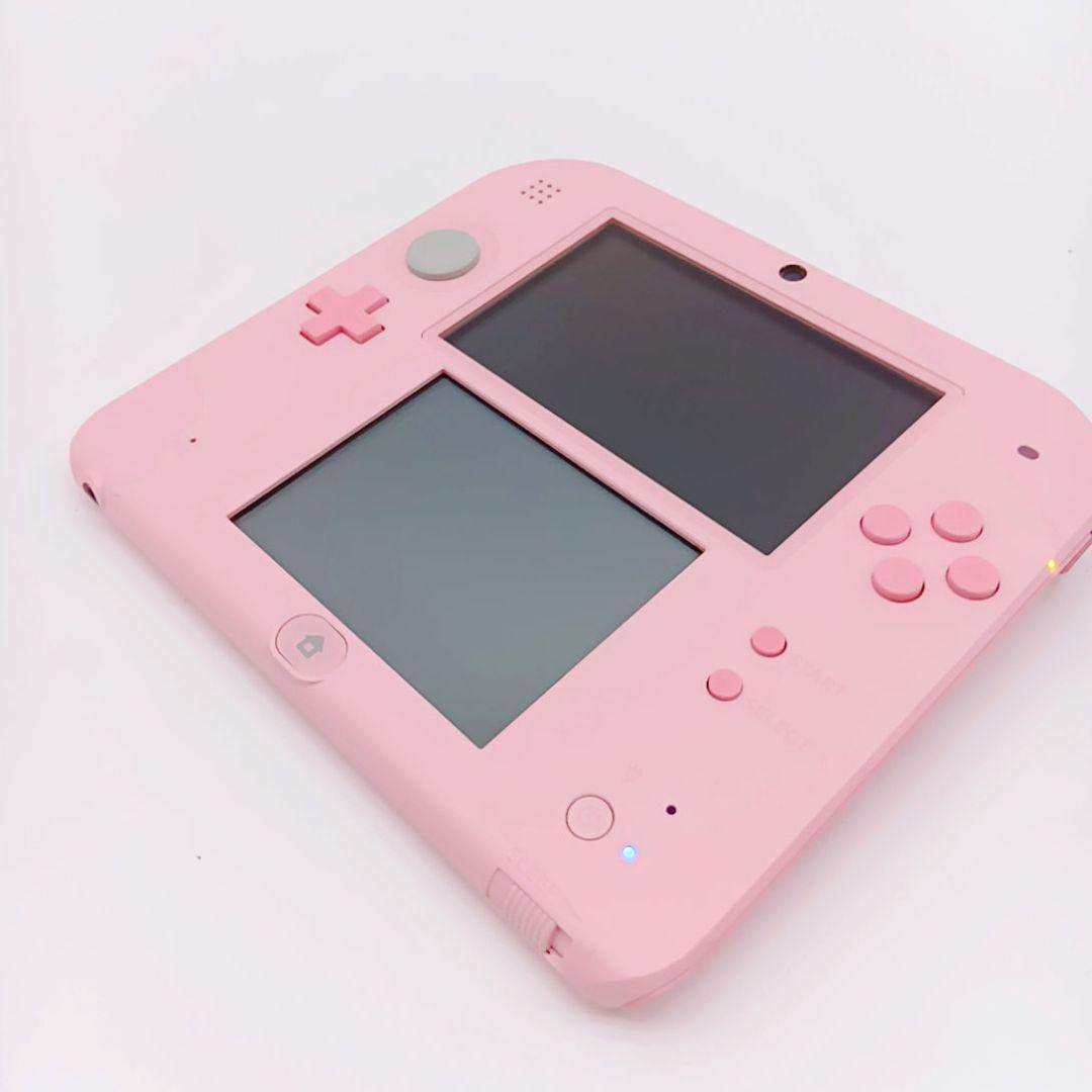 【生産終了品】Nintendo 2DS 本体 ピンク 動作確認済み 任天堂