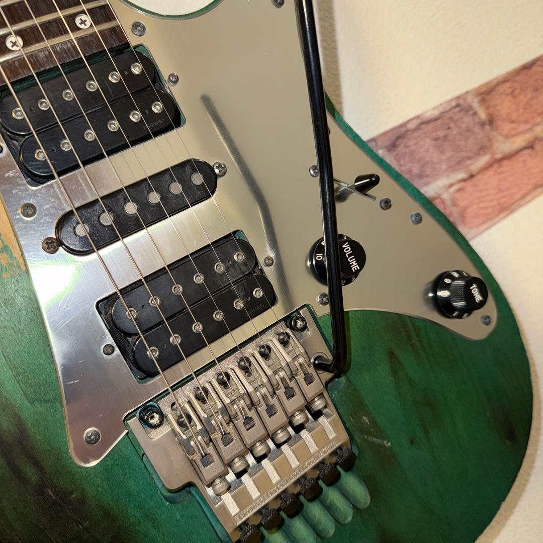 ギター 1995 Ibanez JEM7-BSB Steve Vai Signature