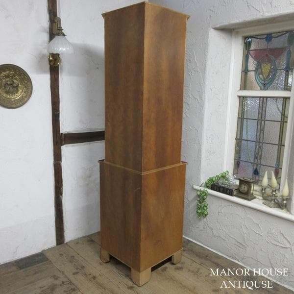 イギリス アンティーク 家具 コーナーキャビネット 飾り棚 英国 6400d