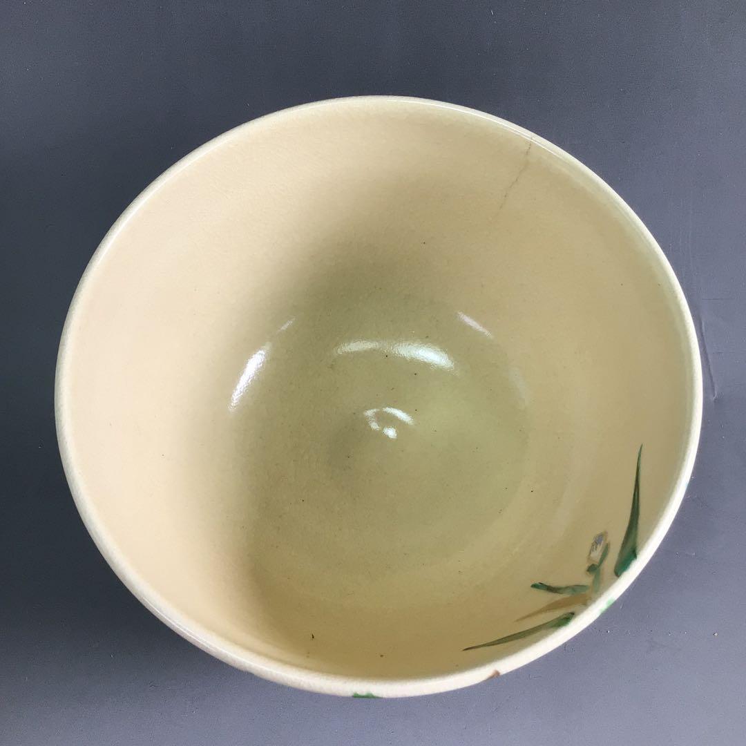 Ｒ６２１　茶碗　十二客　『臥竜山一光造』『花暦十二ヶ月』『数茶碗』　共箱　茶道具