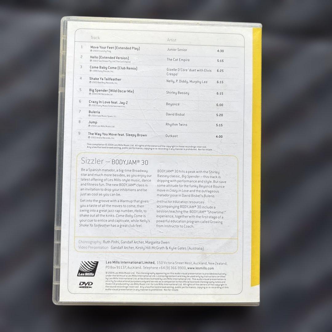 レズミルズ　ボディジャム　30.31