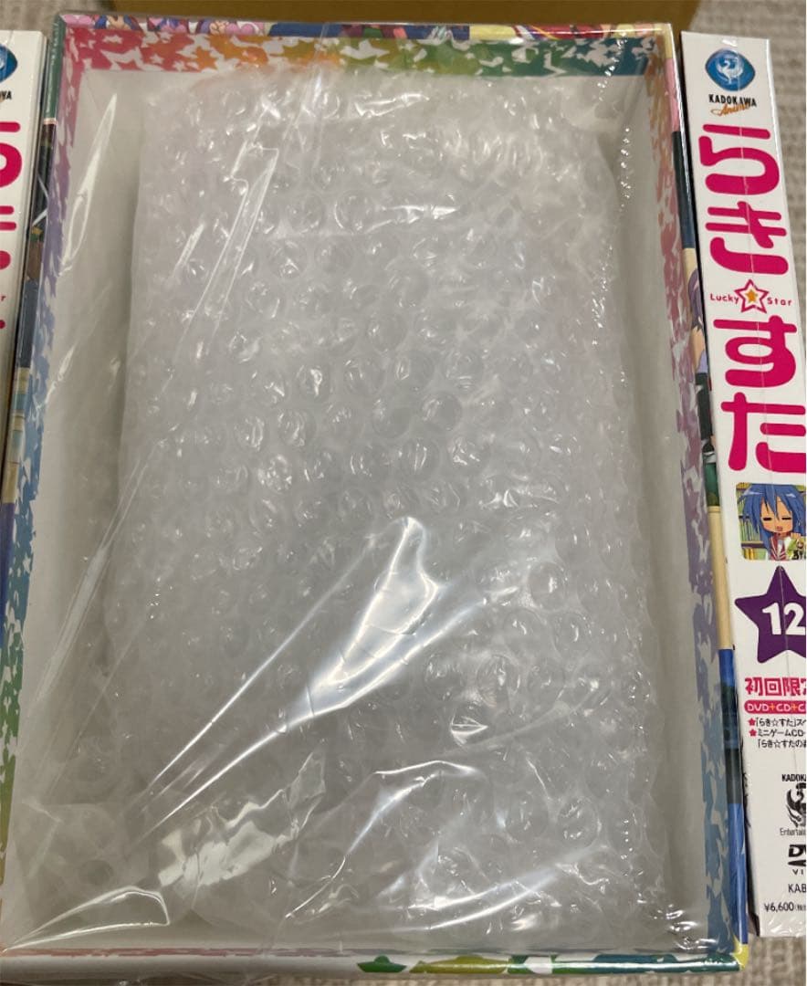 らき☆すた　DVD 初回限定版　キャラアニ限定特典