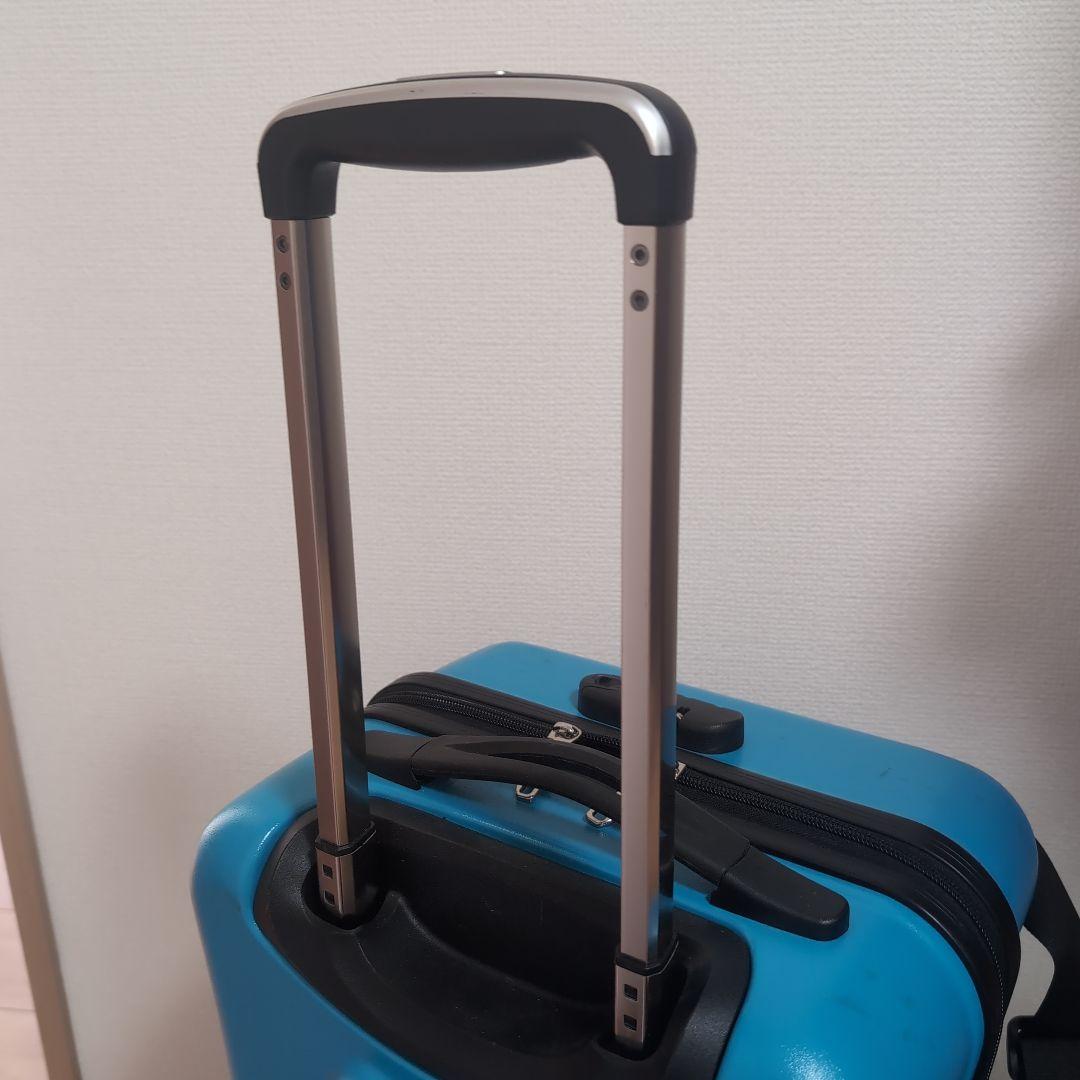 NORICCO ノリッコ 子どもが乗れるキャリーケース スーツケース 青